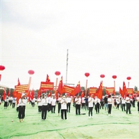 一所大學(xué)在原陽縣破土動工  有望明年建成投入使用