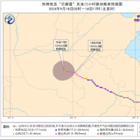 暴雨大暴雨！臺(tái)風(fēng)“貝碧嘉”18日凌晨移入河南