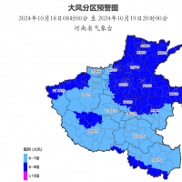 陣風(fēng)8到9級(jí)！河南發(fā)布大風(fēng)藍(lán)色預(yù)警